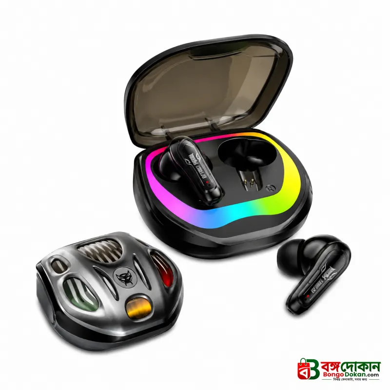 RECRSI RE-HG24 ANC & ENC Gaming Earbuds | Low Latency, Active Noise Cancellation, Crystal-Clear Calls & Immersive Sound - বাংলাদেশে সেরা দাম ও স্পেসিফিকেশন - গ্যালারি
