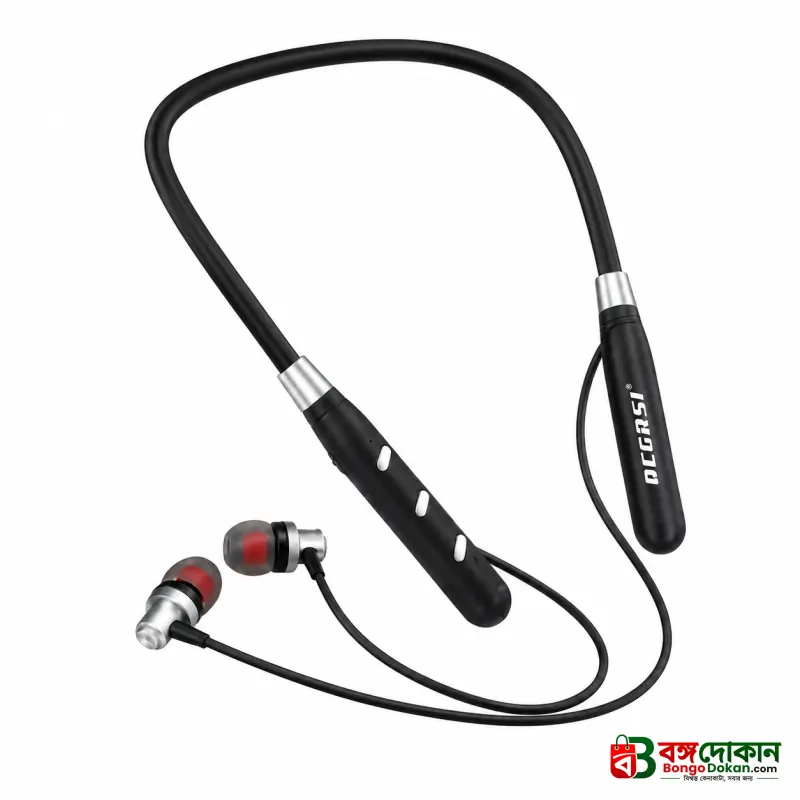 RECRSI RE-NY032 Wireless Sports Hanging Neck Earphone – Stereo Bluetooth Headset with Ergonomic Neckband Design & High-Quality Sound - বাংলাদেশে সেরা দাম ও স্পেসিফিকেশন - গ্যালারি