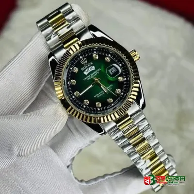 Rolex Quartz Movement Stainless Steel Analog Watch for Men - বাংলাদেশে সেরা দাম ও নতুন কালেকশন - গ্যালারি