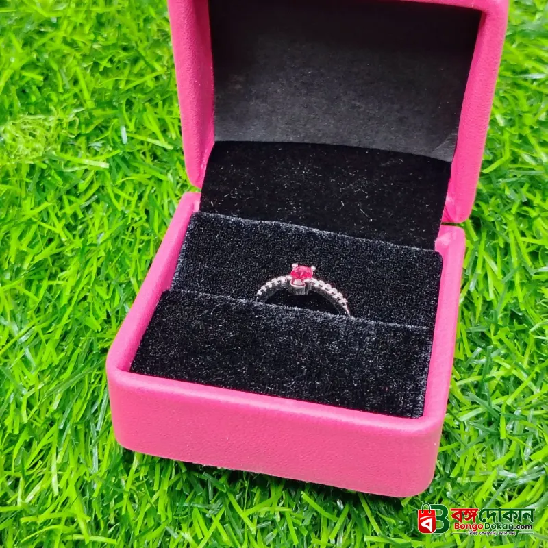 Sapphire Crystal Ring – Premium Silver Finish - বাংলাদেশে সেরা দাম ও এক্সক্লুসিভ ডিজাইন - গ্যালারি