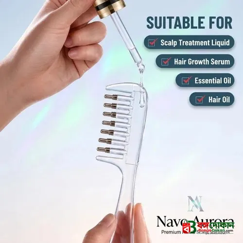 Scalp Applicator Comb - Liquid Root Therapy Comb - বাংলাদেশে সেরা দাম ও লাইফস্টাইল কালেকশন - গ্যালারি