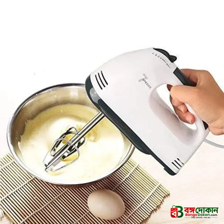 Scarlet 7 SPEED Portable High Grade Hand Mixer, Egg Beater, Egg Cake/Cream Mixer -10 - বাংলাদেশে সেরা দাম ও লাইফস্টাইল কালেকশন - গ্যালারি