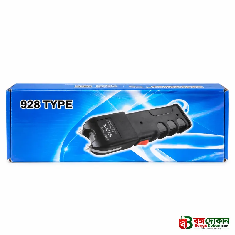 Self Defence Stun Gun 928 with Flashlight – 2500kV High Voltage Rechargeable Tactical Stun Torch with Safety Switch & Compact Portable Design - বাংলাদেশে সেরা দাম ও স্পেসিফিকেশন - গ্যালারি