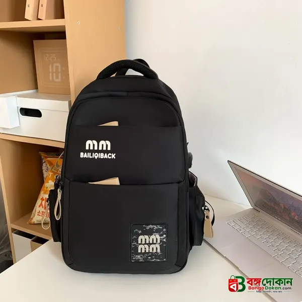 Simple Casual Backpacks (Black) - বাংলাদেশে সেরা দাম ও লাইফস্টাইল কালেকশন - গ্যালারি