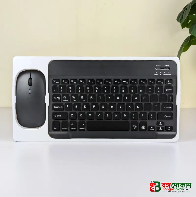 Slim Wireless Mouse and Keyboard Combo Kit – Ergonomic Silent Typing, 2.4GHz Wireless USB Receiver, Sleek Portable Design for Office, PC & Laptop - বাংলাদেশে সেরা দাম ও স্পেসিফিকেশন - গ্যালারি