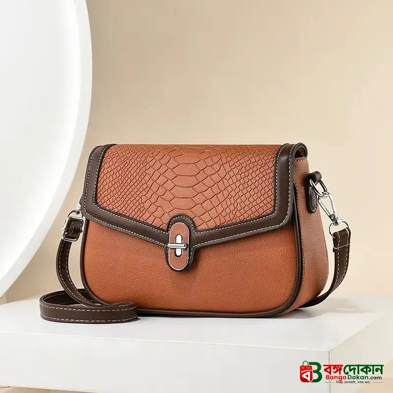 Small Handbags PU Leather High Quality Shoulder Bags(Brown) - বাংলাদেশে সেরা দাম ও আকর্ষণীয় কালেকশন - বাংলাদেশে সেরা অফার ও দাম