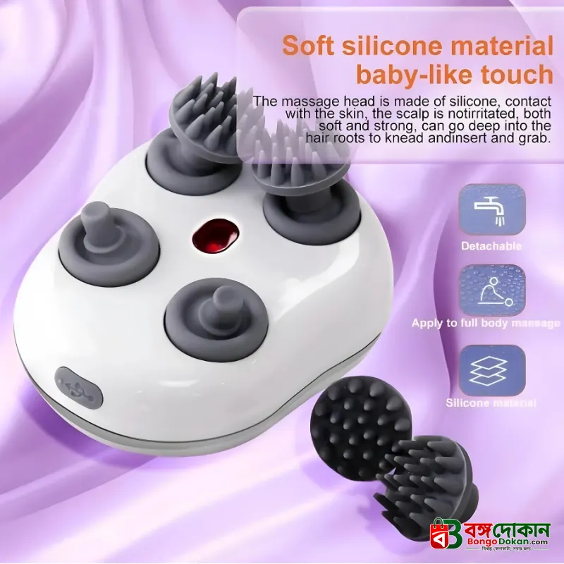 Smart Scalp Massager- Instant Relaxation, Healthy Hair - বাংলাদেশে সেরা দাম ও লাইফস্টাইল কালেকশন - গ্যালারি
