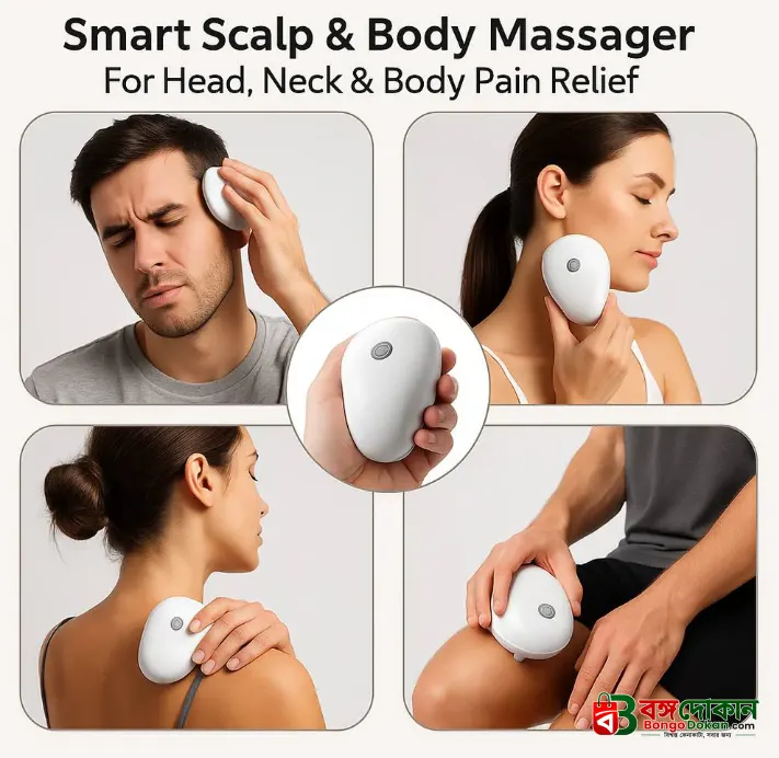 Smart Scalp Massager- Instant Relaxation, Healthy Hair - বাংলাদেশে সেরা দাম ও লাইফস্টাইল কালেকশন - গ্যালারি