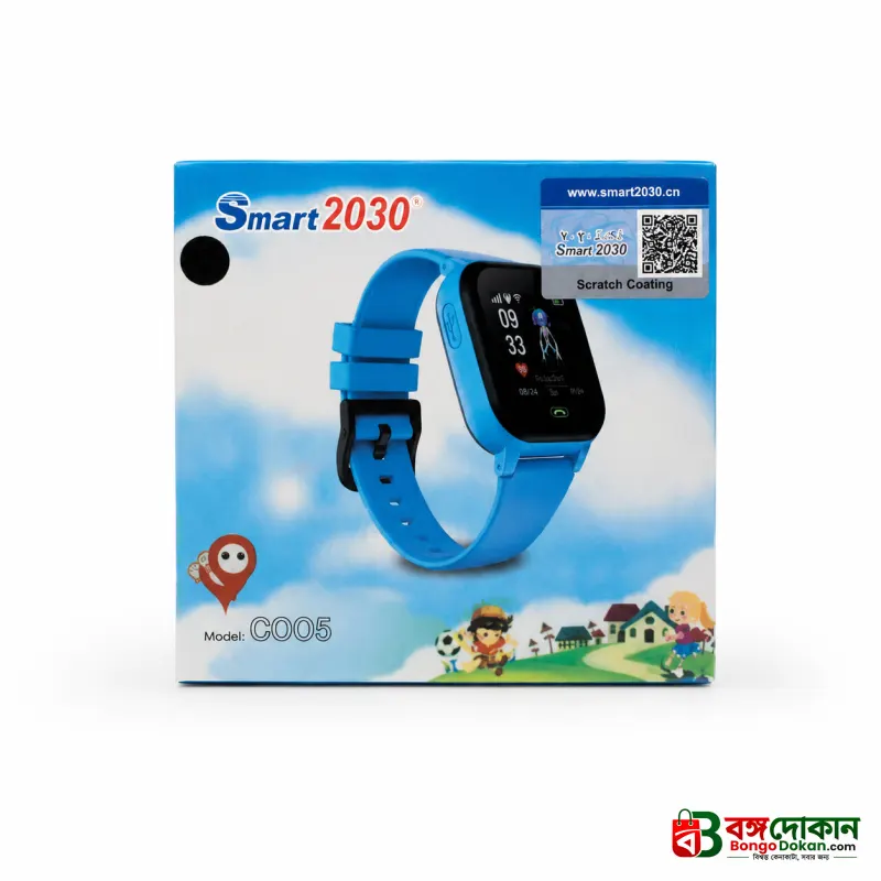 Smartberry 2030 C005 Kids Smartwatch G.P.S Tracking, Video Call, SIM Card, Flashlight, Camera, Smartwatch for Kids - বাংলাদেশে সেরা দাম ও আকর্ষণীয় খেলনা - গ্যালারি