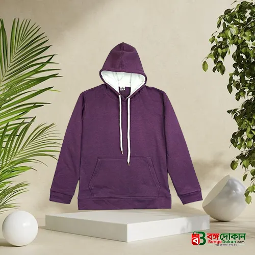 SnowSoft Ladies Hoodie (Purple) - বাংলাদেশে সেরা দাম ও উইন্টার কালেকশন - গ্যালারি