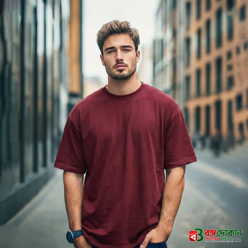 Solid dropshoulder  T-shirt - বাংলাদেশে সেরা দাম ও নতুন কালেকশন - বাংলাদেশে সেরা অফার ও দাম