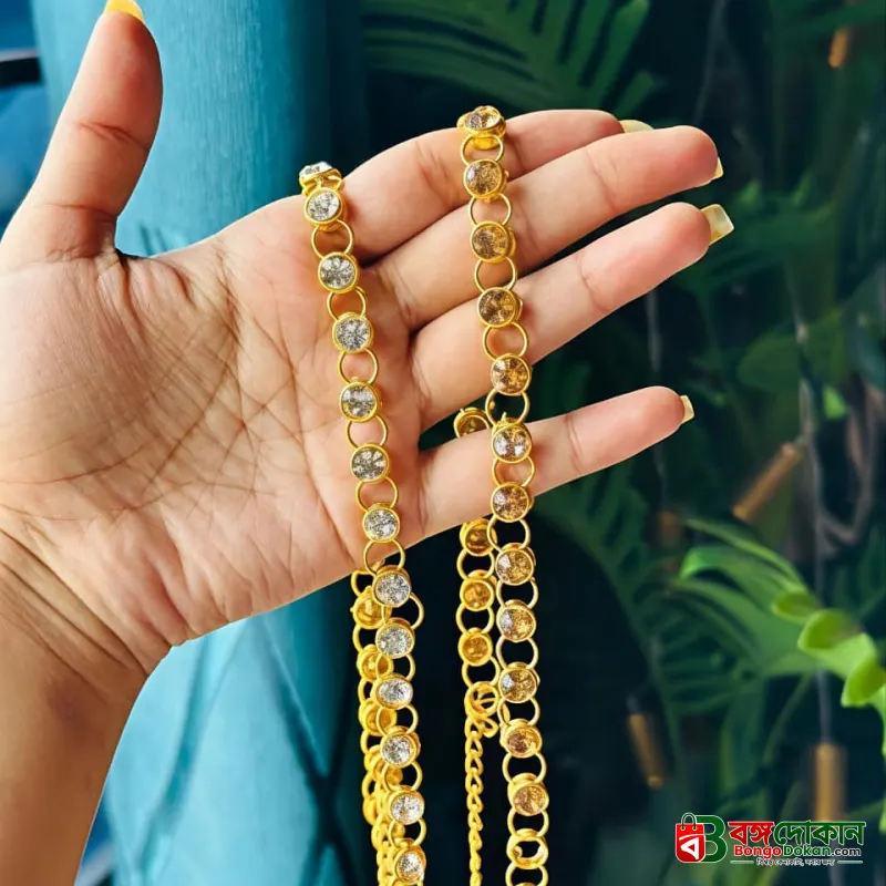 Special Puja Collection: Royal Stone Saree Pin / Waist Chain - বাংলাদেশে সেরা দাম ও এক্সক্লুসিভ ডিজাইন - বাংলাদেশে সেরা অফার ও দাম