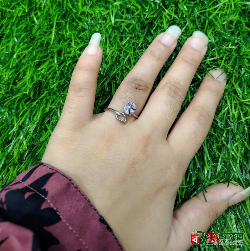 Spinning Heartstone Adjustable Ring - বাংলাদেশে সেরা দাম ও এক্সক্লুসিভ ডিজাইন - গ্যালারি