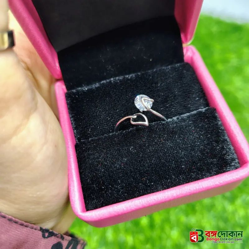 Spinning Heartstone Adjustable Ring - বাংলাদেশে সেরা দাম ও এক্সক্লুসিভ ডিজাইন - গ্যালারি