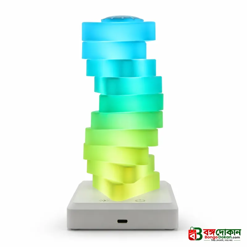 Stacking Blocks RGB Color LED Night Light – Customizable DIY Ambient Lamp with Smart Touch Control, Type-C Rechargeable & Eye-Caring Design for Bedroom & Decor - বাংলাদেশে সেরা দাম ও এক্সক্লুসিভ ডিজাইন - গ্যালারি