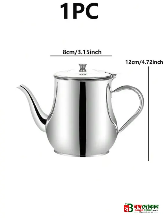 Stainless Steel Oil Strainer Pot & Container 410ml – Anti-Leakage Cooking Oil Dispenser Jug with Fine Mesh Filter for Kitchen & Home - বাংলাদেশে সেরা দাম ও নতুন কালেকশন - গ্যালারি