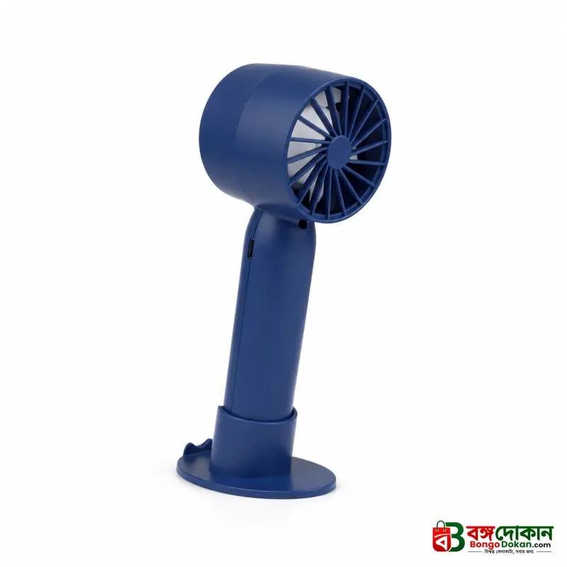 T10 Handheld Mini Fan – Portable USB Rechargeable Desk Fan with Adjustable Speed, Low Noise High-Speed Airflow & Desktop Stand for Travel & Office - বাংলাদেশে সেরা দাম ও স্পেসিফিকেশন - গ্যালারি