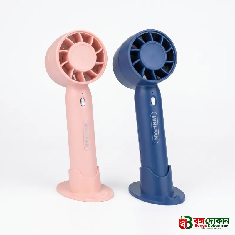 T10 Handheld Mini Fan – Portable USB Rechargeable Desk Fan with Adjustable Speed, Low Noise High-Speed Airflow & Desktop Stand for Travel & Office - বাংলাদেশে সেরা দাম ও স্পেসিফিকেশন - গ্যালারি