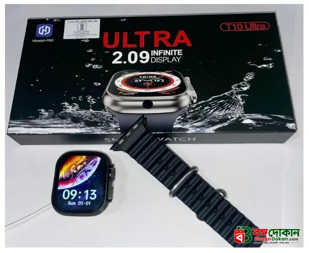 T10 Ultra 2 Smart Watch 2.19 inch Large Infinite Display - বাংলাদেশে সেরা দাম ও স্মার্ট ফিচার - গ্যালারি