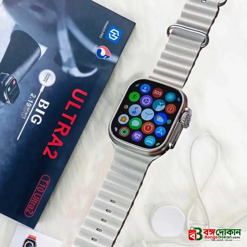 T10 Ultra 2 Smart Watch 2.19 inch Large Infinite Display - বাংলাদেশে সেরা দাম ও স্মার্ট ফিচার - গ্যালারি