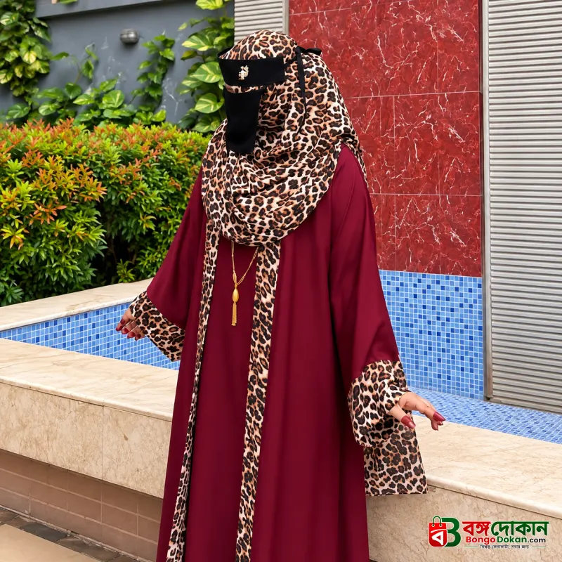 Tiger Print Abaya – 01 - বাংলাদেশে সেরা দাম ও আকর্ষণীয় কালেকশন - বাংলাদেশে সেরা অফার ও দাম