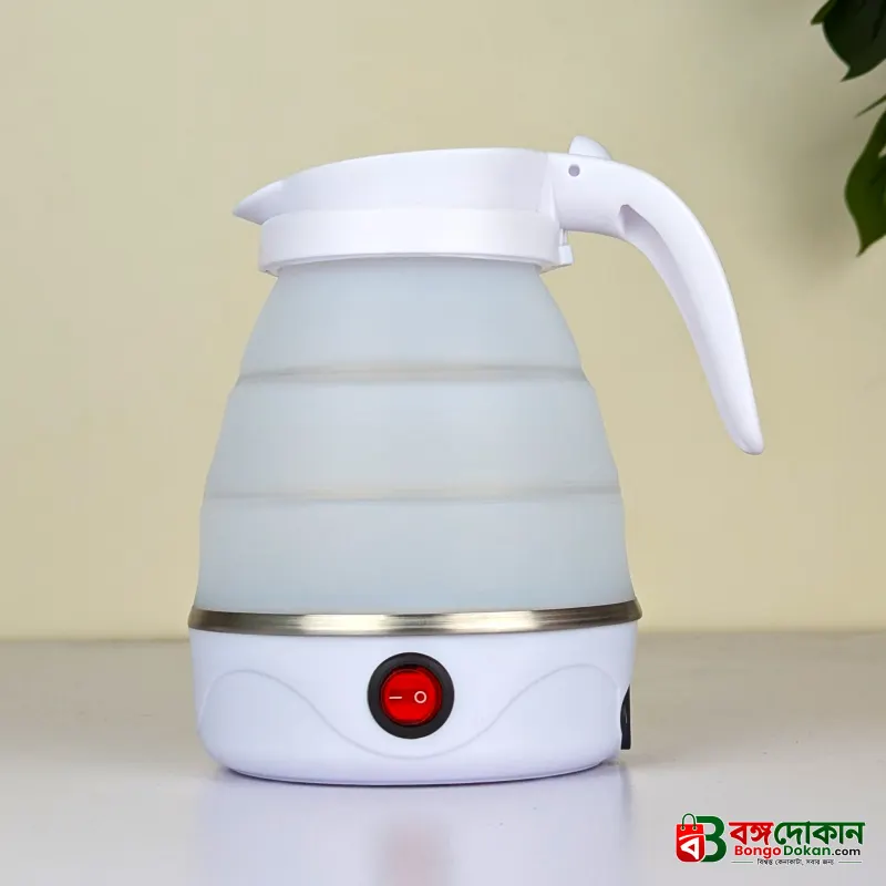 Travelling Folding Kettle 600ml – Portable Silicone Electric Water Boiler with Boil-Dry Protection & Fast Boiling for Camping, Travel & Hotels - বাংলাদেশে সেরা দাম ও স্পেসিফিকেশন - গ্যালারি