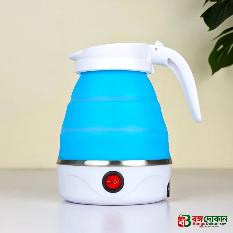 Travelling Folding Kettle 600ml – Portable Silicone Electric Water Boiler with Boil-Dry Protection & Fast Boiling for Camping, Travel & Hotels - বাংলাদেশে সেরা দাম ও স্পেসিফিকেশন - গ্যালারি