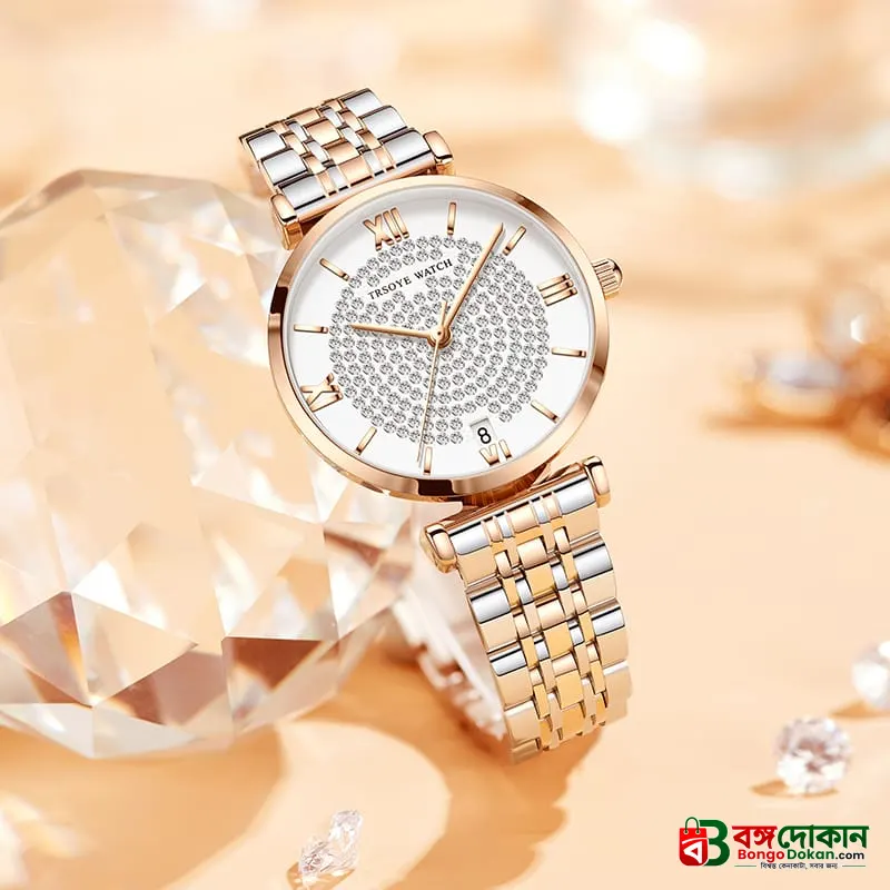 Trsoye Women's Two-Tone Chain Watch - বাংলাদেশে সেরা দাম ও আকর্ষণীয় কালেকশন - বাংলাদেশে সেরা অফার ও দাম