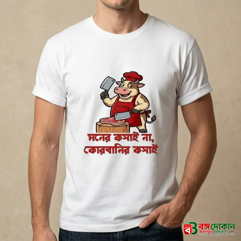 T-Shirt (Moner koshai na ek diner koshai) for EID Special - বাংলাদেশে সেরা দাম ও নতুন কালেকশন - বাংলাদেশে সেরা অফার ও দাম