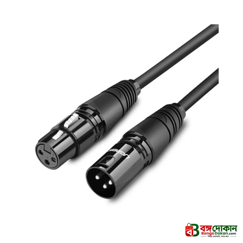 UGREEN AV130 (20714) XLR Male to Female Extension Cable (10M) – Oxygen-Free Copper, Gold-Plated Connectors, High Fidelity Balanced Audio Cord for Microphones & Studio Equipment - বাংলাদেশে সেরা দাম ও স্পেসিফিকেশন - গ্যালারি
