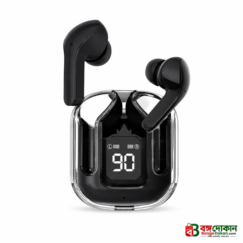 Ultrapods Pro Transparent True Wireless Earbuds – Bluetooth 5.3 TWS with Smart LED Display, ANC Noise Cancellation & IPX4 Waterproof - বাংলাদেশে সেরা দাম ও স্পেসিফিকেশন - গ্যালারি