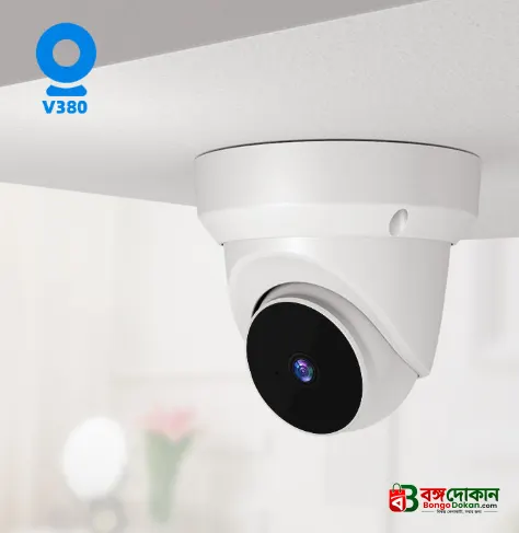 V380 Full HD Q1 360 Degree WiFi IP Security Mini Camera – 3MP Indoor Dome CCTV with Night Vision, Two-Way Audio, Motion Detection & Remote Monitoring - বাংলাদেশে সেরা দাম ও এক্সক্লুসিভ ডিজাইন - গ্যালারি