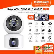 V380 Pro Dual Lens 1080P WiFi Security Camera – Rotatable 360-Degree Wireless Indoor CCTV with Smart AI Motion Tracking, Night Vision & Two-Way Audio (Model: V9L) - বাংলাদেশে সেরা দাম ও স্পেসিফিকেশন - গ্যালারি