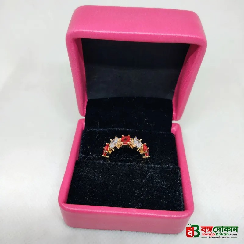 vibrant gold ring adorned with colorful gemstones - বাংলাদেশে সেরা দাম ও এক্সক্লুসিভ ডিজাইন - গ্যালারি
