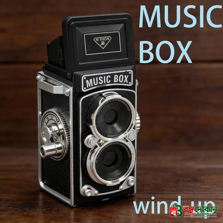 Vintage Retro Camera Shaped Mechanical Music Box - বাংলাদেশে সেরা দাম ও স্পেসিফিকেশন - গ্যালারি