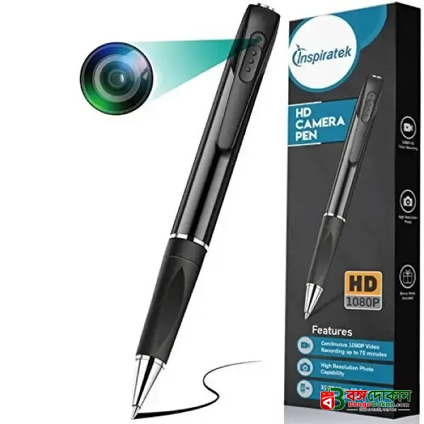 W8 Mini FHD Portable 1080P Hidden Spy Pen Camera Camcorder – 150 Min Battery Backup, Secret Video Recorder, Photo Capture & Working Ballpoint Pen - বাংলাদেশে সেরা দাম ও স্পেসিফিকেশন - গ্যালারি