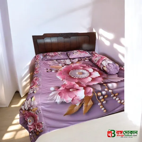 Water Proof China Premium 3D Design Bed Sheet King Size (7.8ft/6.8ft ) - বাংলাদেশে সেরা দাম ও লাইফস্টাইল কালেকশন - গ্যালারি