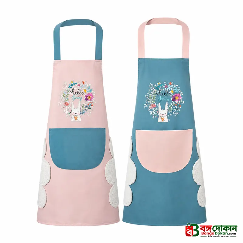 Waterproof & Oil-Resistant Kitchen Apron – Cooking Apron with Absorbent Hand Towels & Large Pocket for Cooking, Baking & Cleaning - বাংলাদেশে সেরা দাম ও লাইফস্টাইল কালেকশন - গ্যালারি