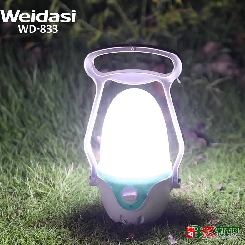 Weidasi WD-833 15W Rechargeable Emergency Light - বাংলাদেশে সেরা দাম ও স্পেসিফিকেশন - গ্যালারি