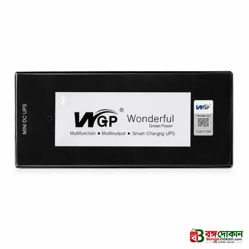 WGP Mini UPS 10400mAh for WiFi Router – 12V Input, Multi-Voltage Output (5V/9V/12V) Uninterruptible Power Supply with Smart Safety Protection - বাংলাদেশে সেরা দাম ও স্পেসিফিকেশন - গ্যালারি