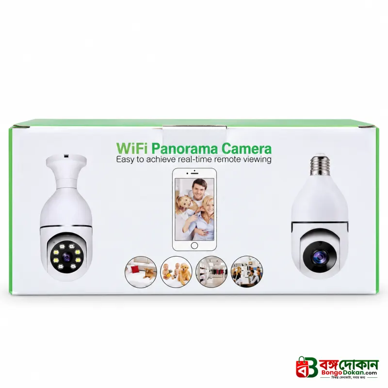 WiFi Panorama Bulb Camera - বাংলাদেশে সেরা দাম ও স্পেসিফিকেশন - গ্যালারি