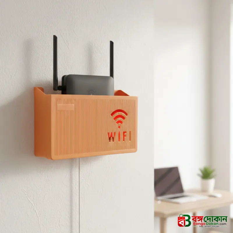 Wireless Wifi Router Shelf Storage Box Wall Hanging - বাংলাদেশে সেরা দাম ও স্পেসিফিকেশন - বাংলাদেশে সেরা অফার ও দাম