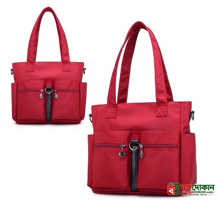 Women Casual Large Capacity Waterproof Oxford Cloth Bag (maroon) - বাংলাদেশে সেরা দাম ও আকর্ষণীয় কালেকশন - গ্যালারি