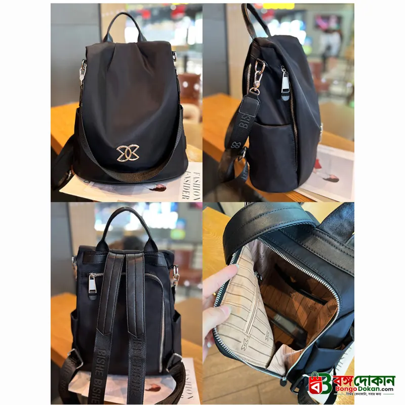Women Large Capacity Outdoor Tote Bag (Black) - বাংলাদেশে সেরা দাম ও আকর্ষণীয় কালেকশন - গ্যালারি