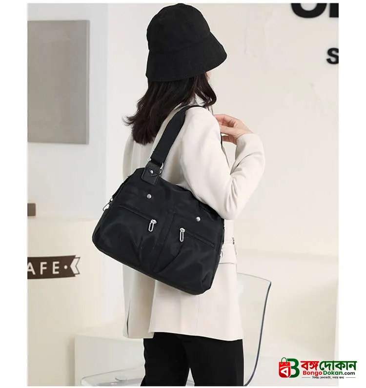 Women's Handbag Solid (black) - বাংলাদেশে সেরা দাম ও আকর্ষণীয় কালেকশন - গ্যালারি