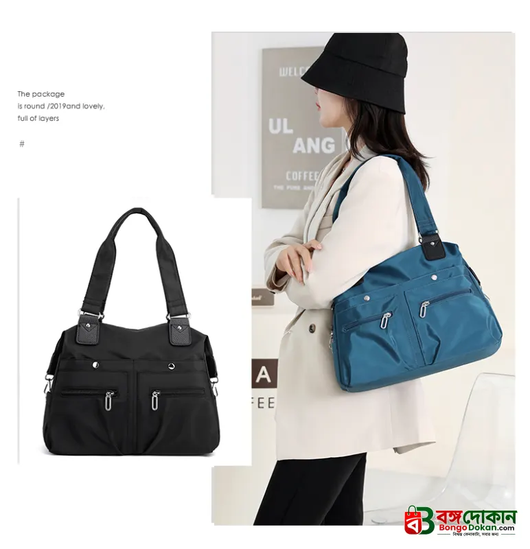 Women's Handbag Solid (Blue) - বাংলাদেশে সেরা দাম ও আকর্ষণীয় কালেকশন - গ্যালারি