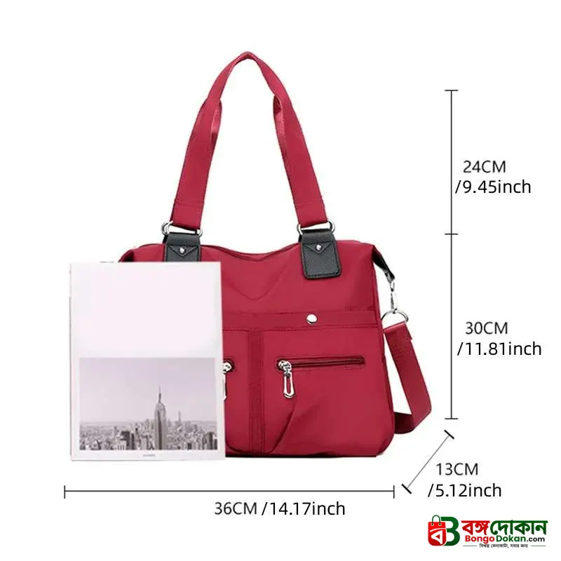 Women's Handbag Solid (Red ) - বাংলাদেশে সেরা দাম ও আকর্ষণীয় কালেকশন - গ্যালারি