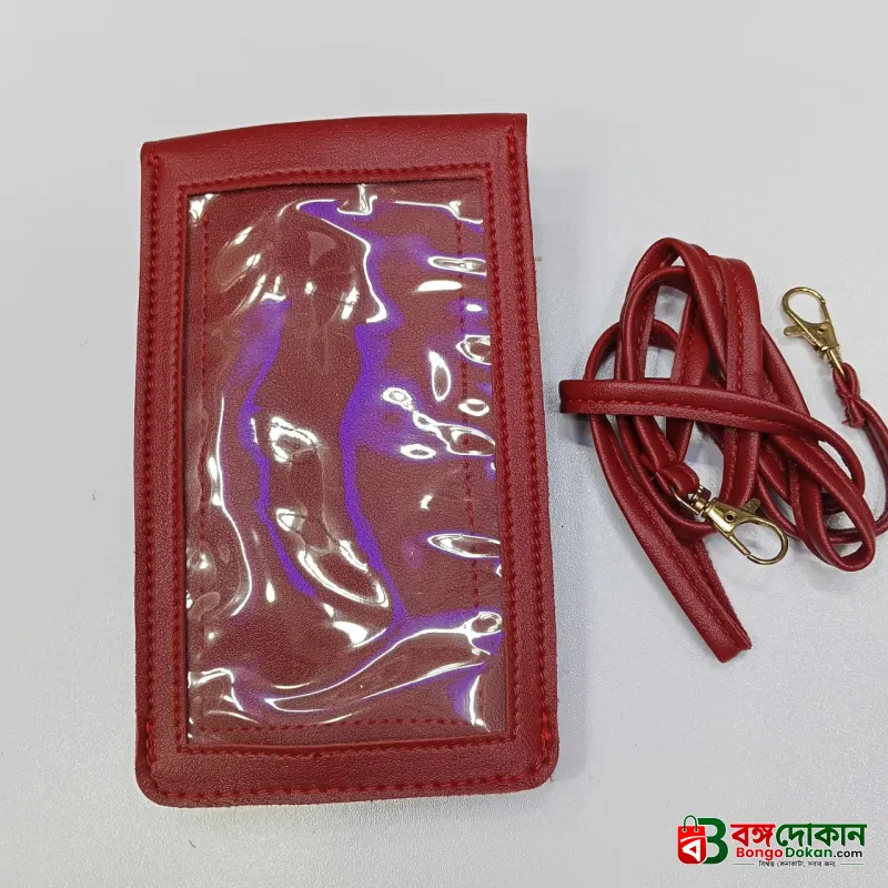 Women's PU Leather Phone Holder With Neck Strap Wallets Touch Screen Bags(Red) - বাংলাদেশে সেরা দাম ও আকর্ষণীয় কালেকশন - গ্যালারি