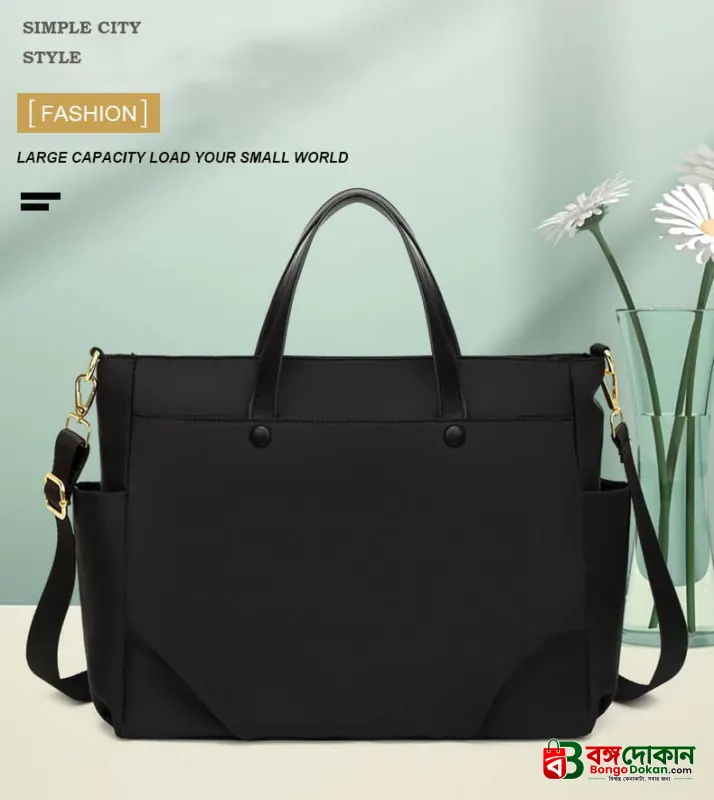 Women's Tote Bag Large Capacity 14 Inch & 15.6 Inch Laptop Shoulder Bag, Single Shoulder Handbag Crossbody Work Tote Bag - বাংলাদেশে সেরা দাম ও আকর্ষণীয় কালেকশন - বাংলাদেশে সেরা অফার ও দাম