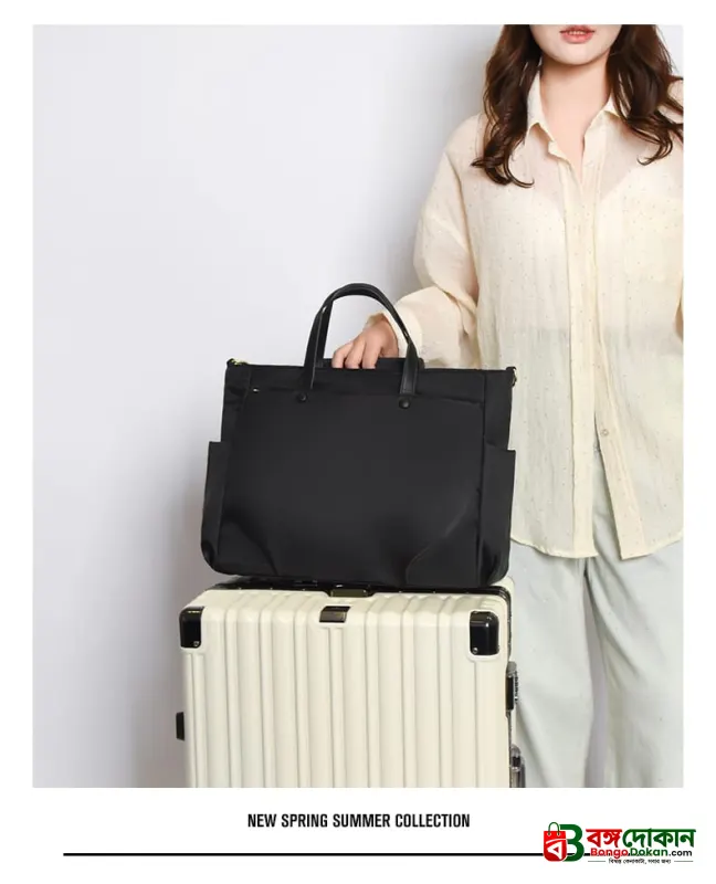 Women's Tote Bag Large Capacity 14 Inch & 15.6 Inch Laptop Shoulder Bag, Single Shoulder Handbag Crossbody Work Tote Bag - বাংলাদেশে সেরা দাম ও আকর্ষণীয় কালেকশন - গ্যালারি